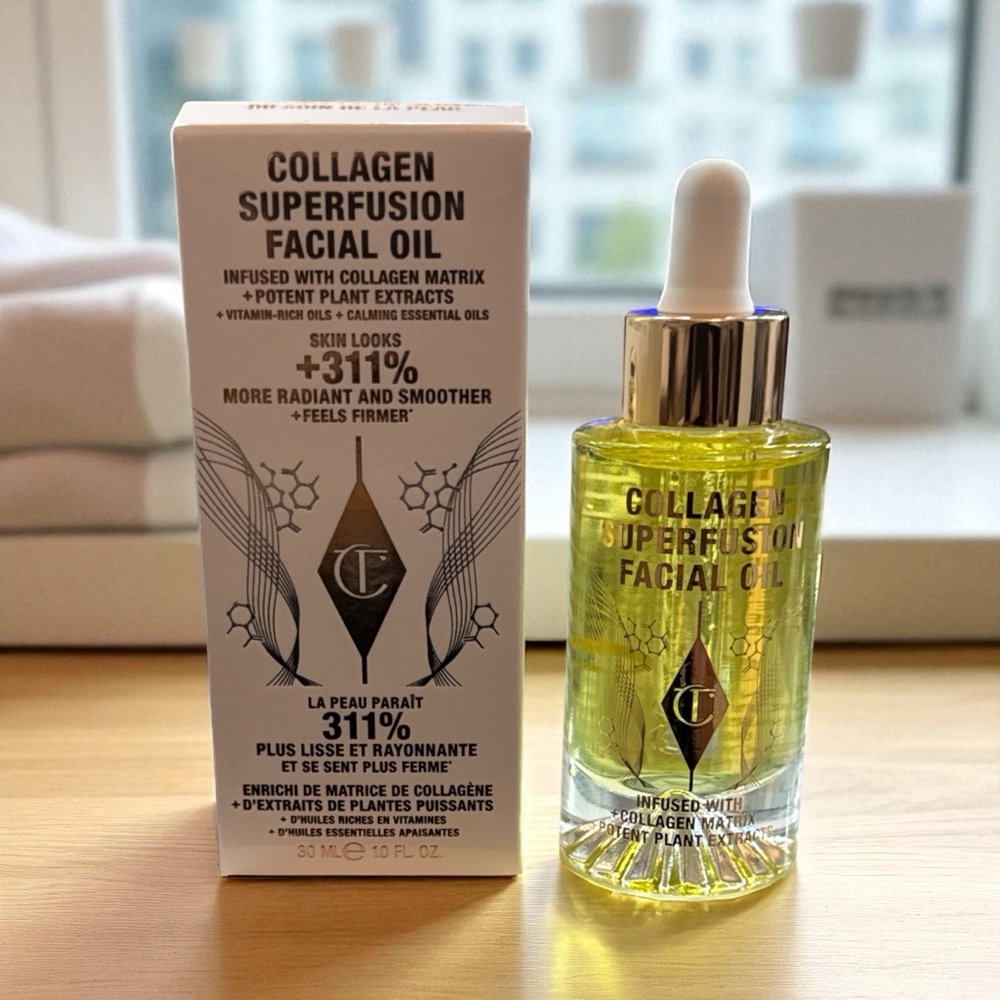 Charlotte Tilbury Collagen Superfusion Facial Oil -  new in box. Retails $85.00